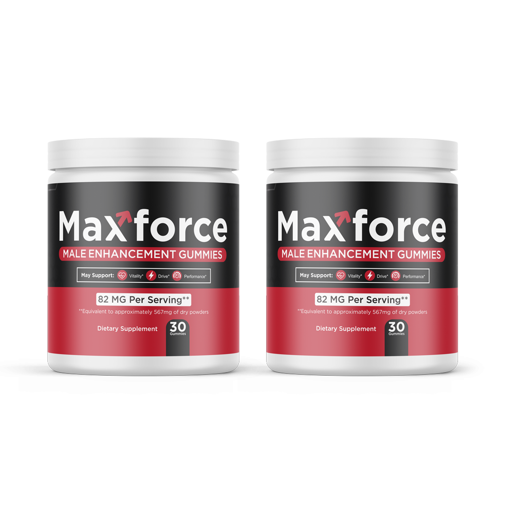 Max Force supplement 2 bottles
