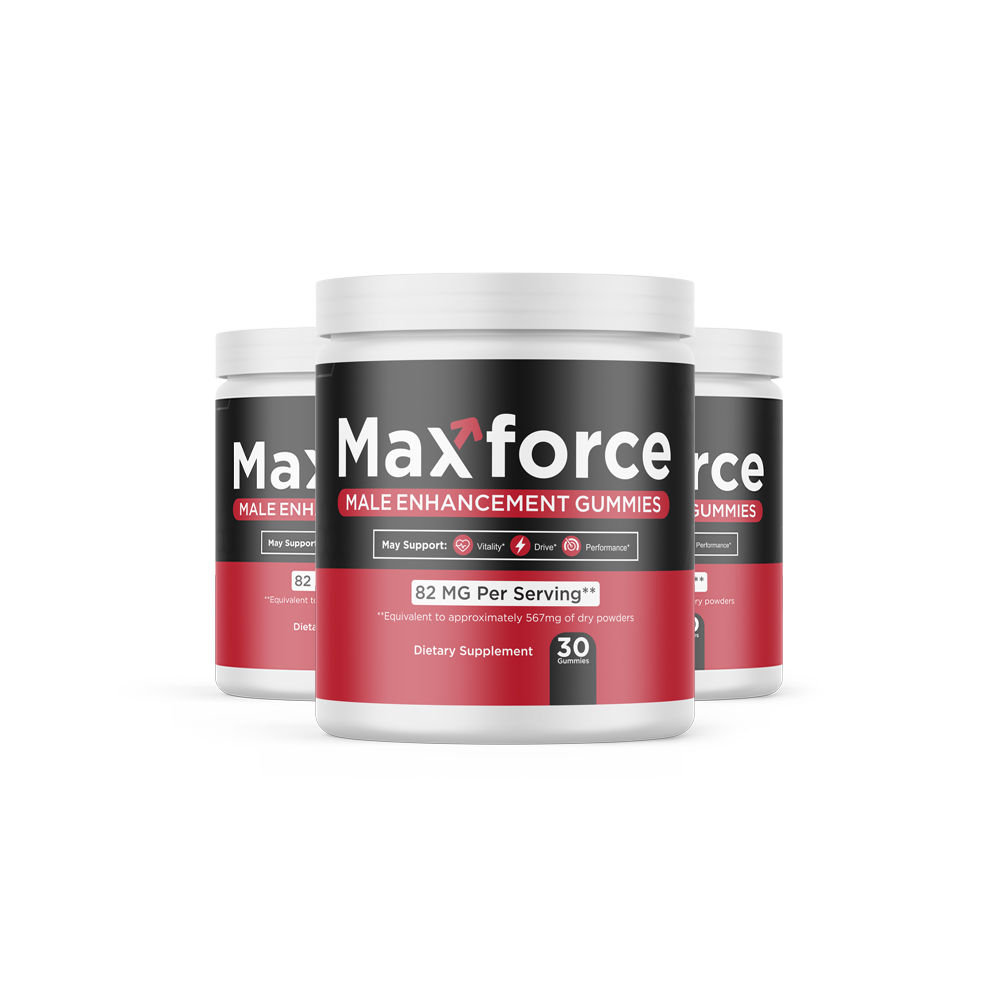 Max Force supplement 3 bottles